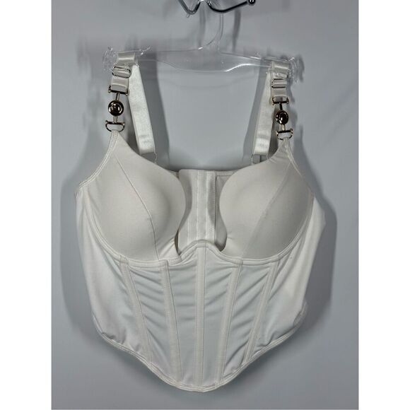 B36 -- ready.  SHEIN Deep Plunge Corset Size large - Picture 1 of 5